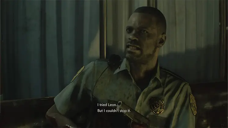 تصویری از یکی از شخصیت های بازی Resident Evil 2 Remake