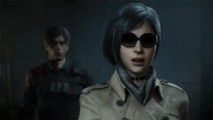 تصویری از ایدا و لیان در بازی Resident Evil 2 Remake