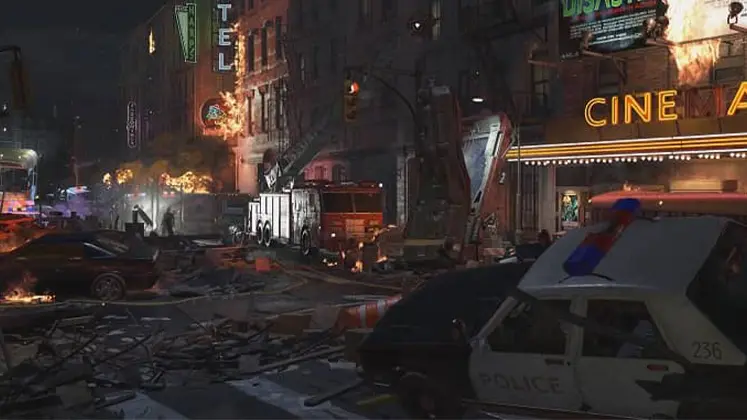 تصویری از نابودی شهر و محیط بازی Resident Evil 3 Remake