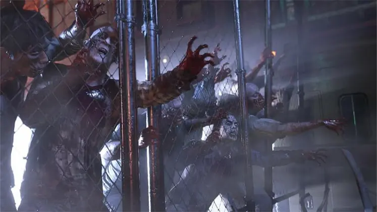 تصویری از زامبی ها در بازی Resident Evil 3 Remake
