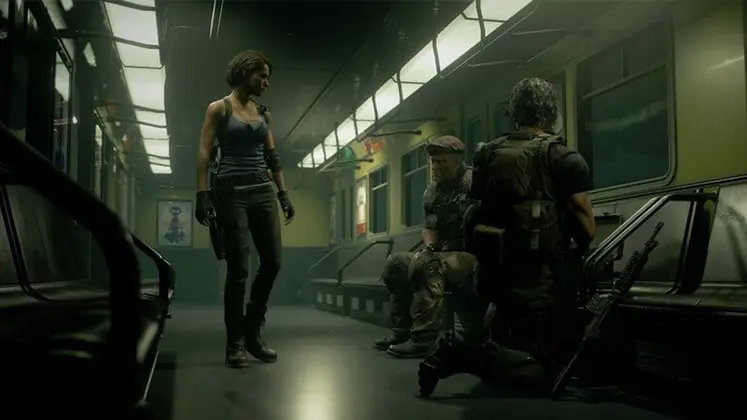 تصویری از شخصیت های اصلی بازی Resident Evil 3 Remake