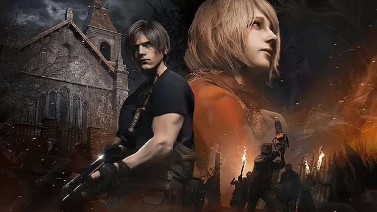 بنری از بازی Resident Evil 4 Remake