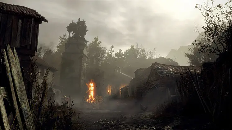 تصویری از محیط بازی Resident Evil 4 Remake
