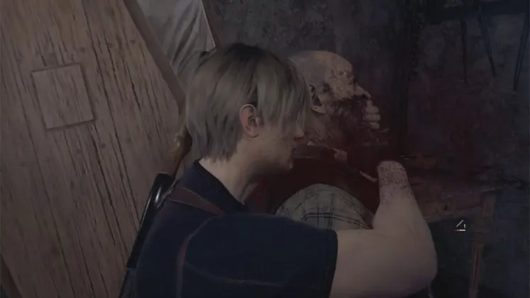 درگیری در بازی Resident Evil 4 Remake
