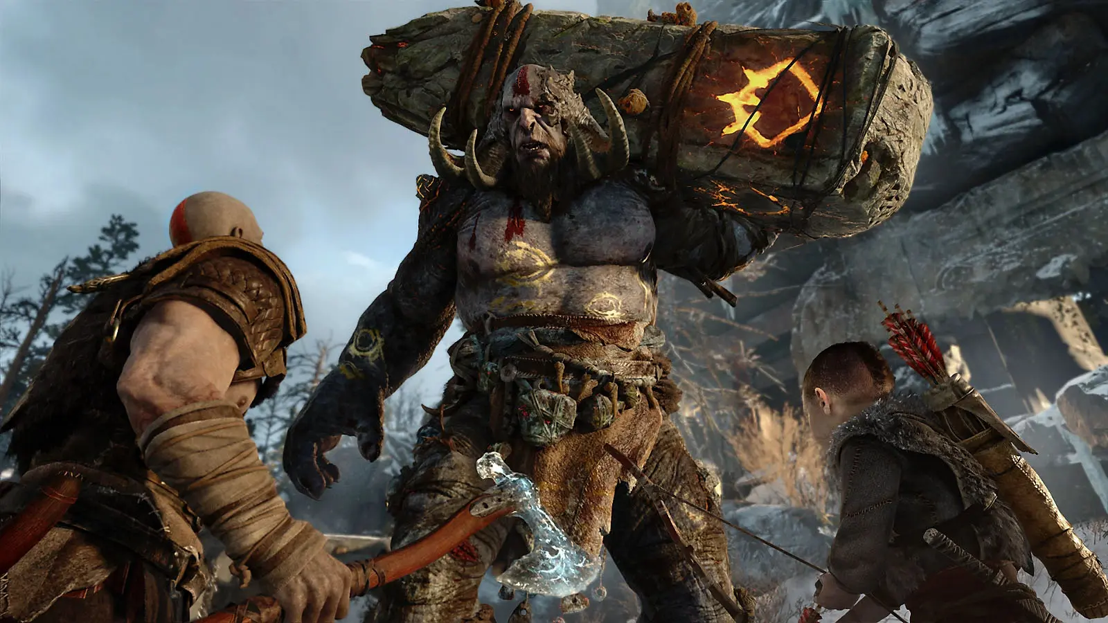 دشمنان در بازی God of War 2018