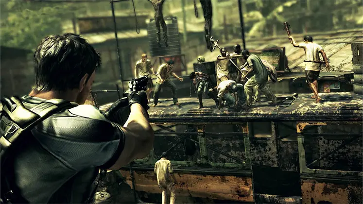 تیراندازی در بازی Resident Evil 5