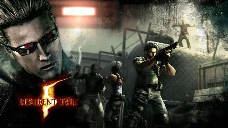 بنری از Resident Evil 5