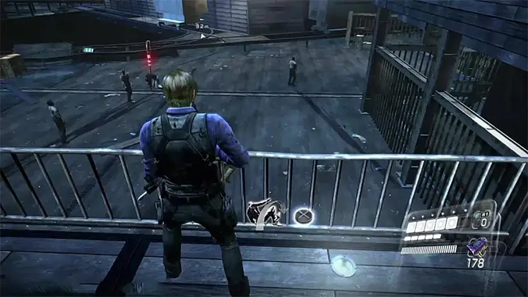 یکی از مراحل بازی Resident Evil 6