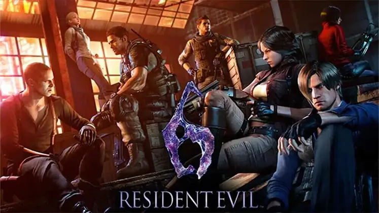بنری از بازی Resident Evil 6