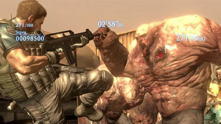 باس فایت در بازی Resident Evil 6