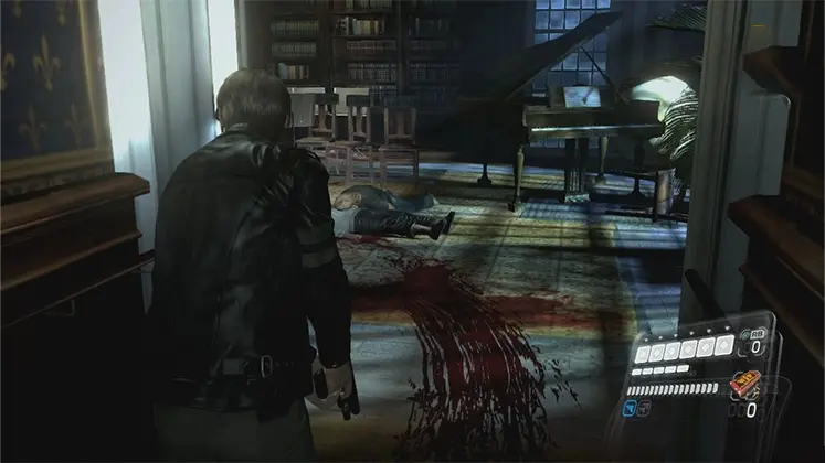 نمایی از بازی Resident Evil 6