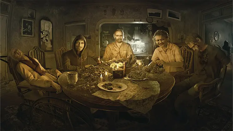 بنری از بازی Resident Evil 7 Biohazard