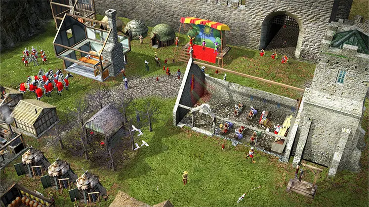 توسعه و انتشار بازی Stronghold 2