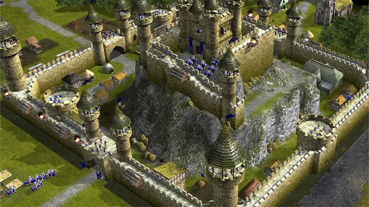 تصویری از بازی stronghold legends
