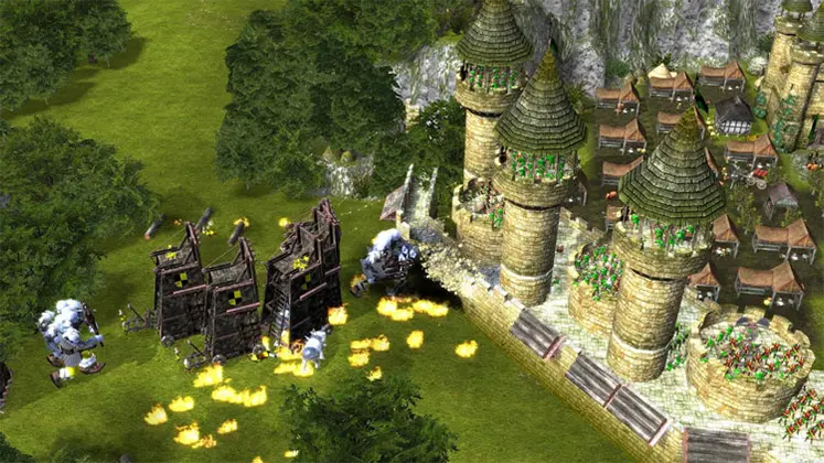 تولید منابع در بازی stronghold legends