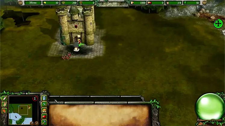گرافیک و جلوه های بصری بازی stronghold legends