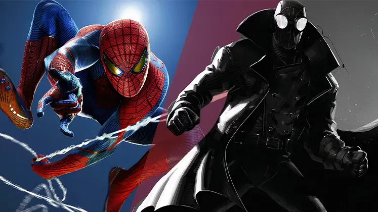 تصویری از Spider-Noir's و The amazing soider-man