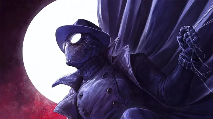 بنری از Spider-Man Noir