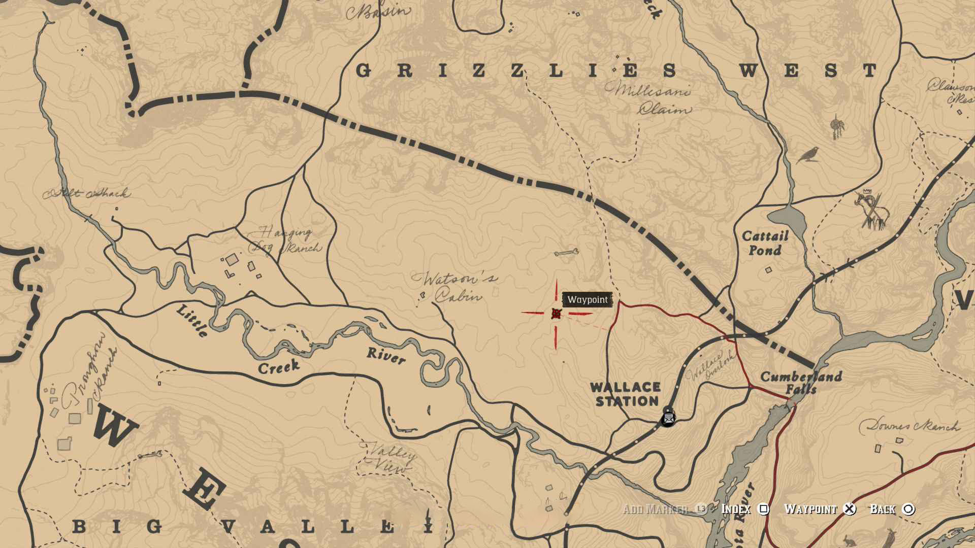 محل های شکار خرس در بازی Red Dead Redemption 2