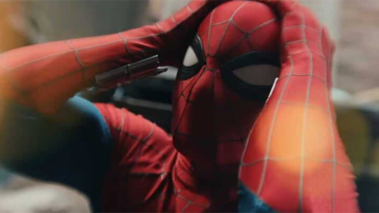 نمایی از فیلم spider-man brand new day
