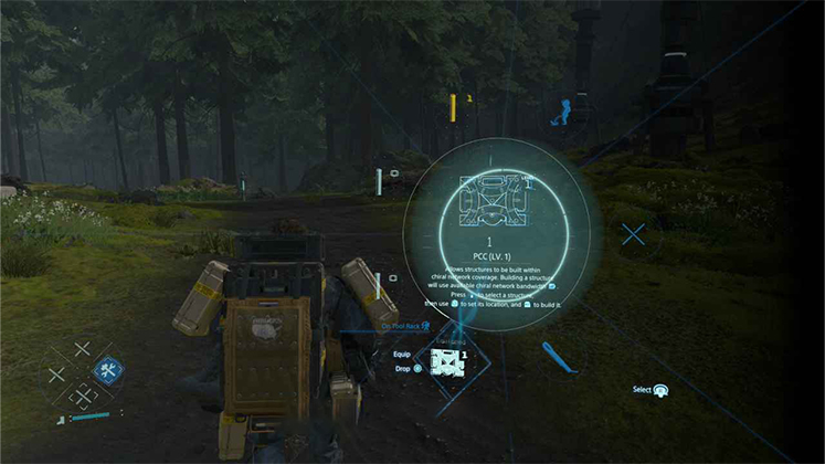 ساخت PCC در Death Stranding