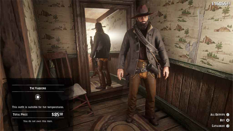 لباس The Vaquero در Red Dead Redemption 2