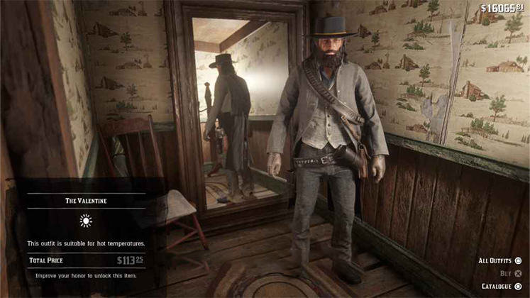 لباس The Valentine در Red Dead Redemption 2