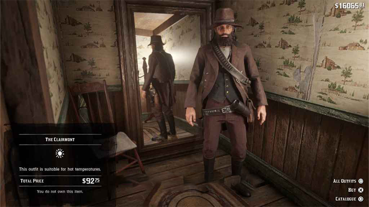 لباس The Clairmont در Red Dead Redemption 2