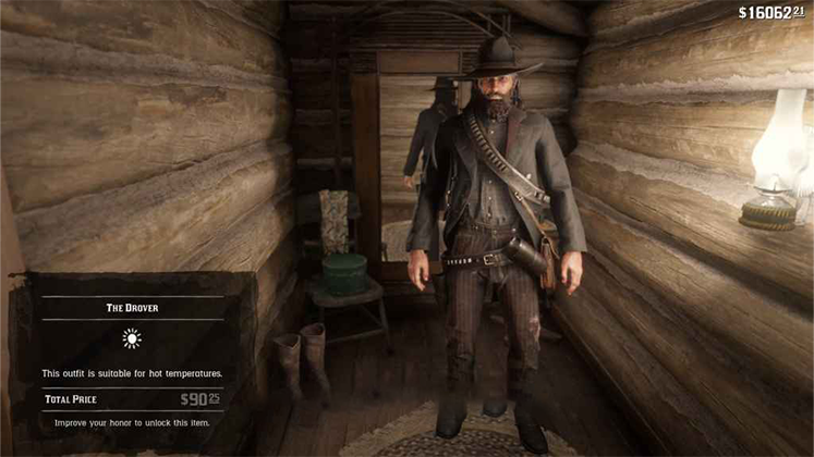 لباس The Drover در رد دد 2