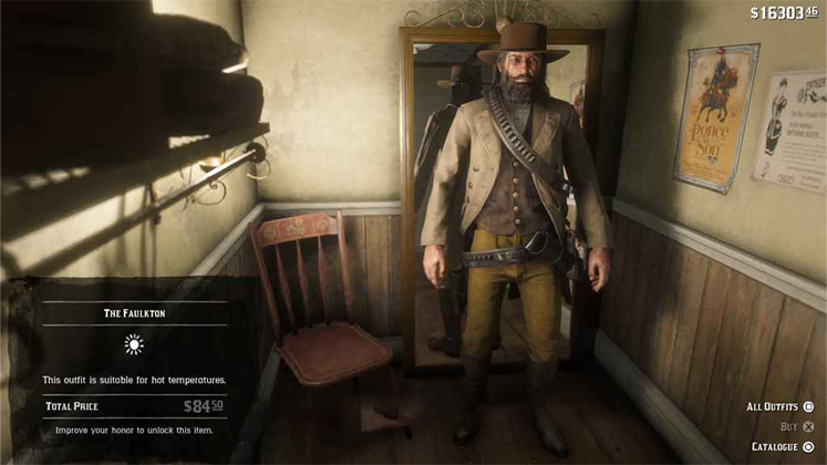 لباس The Faulkton در Red Dead Redemption 2