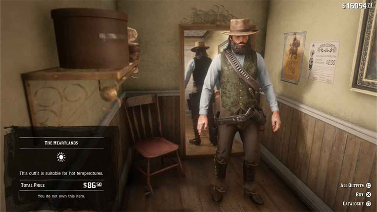 لباس The Heartlands در Red Dead Redemption 2