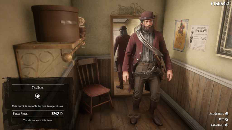 لباس The Earl در Red Dead Redemption 2