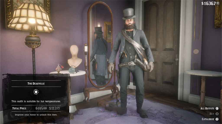 لباس The Deauville در Red Dead Redemption 2