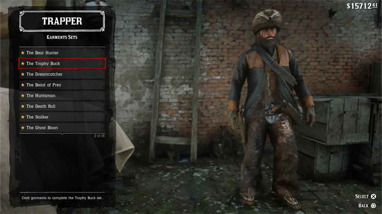 لباس The Trophy Buck در Red Dead Redemption 2