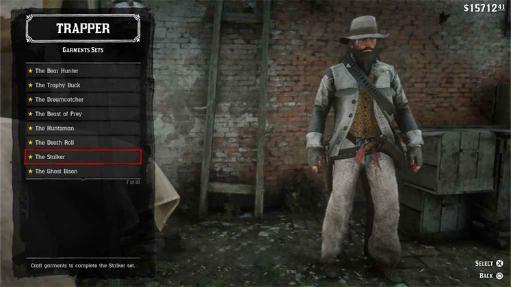 لباس The Stalker در Red Dead Redemption 2