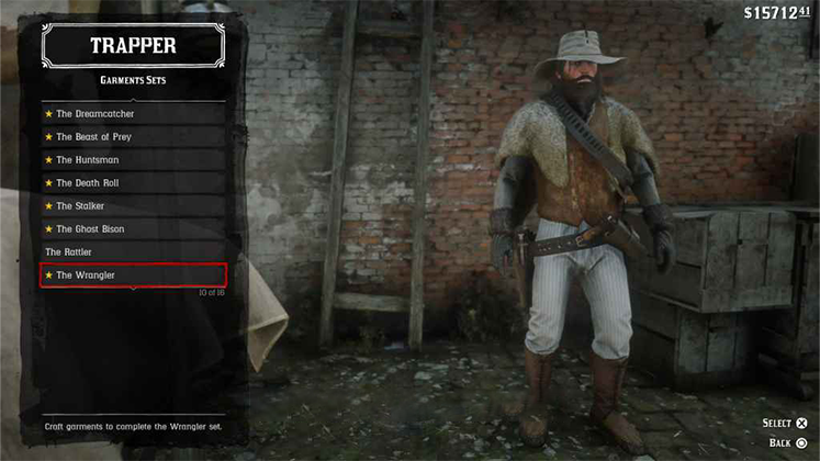 لباس The Wrangler در Red Dead Redemption 2
