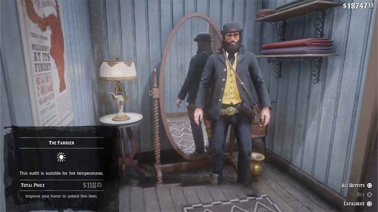 لباس The Farrier در Red Dead Redemption 2