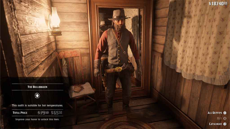 لباس The Bulldogger در Red Dead Redemption 2