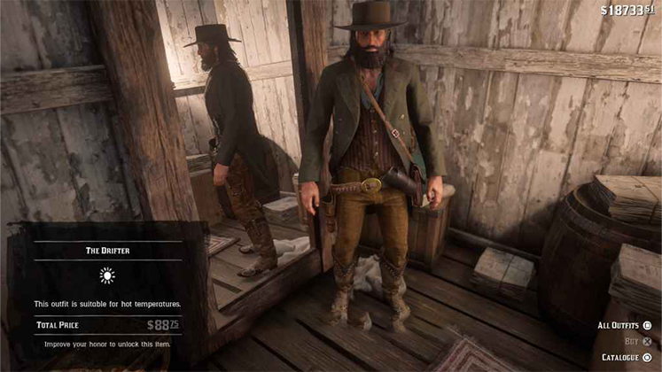 لباس The Drifter در Red Dead Redemption 2