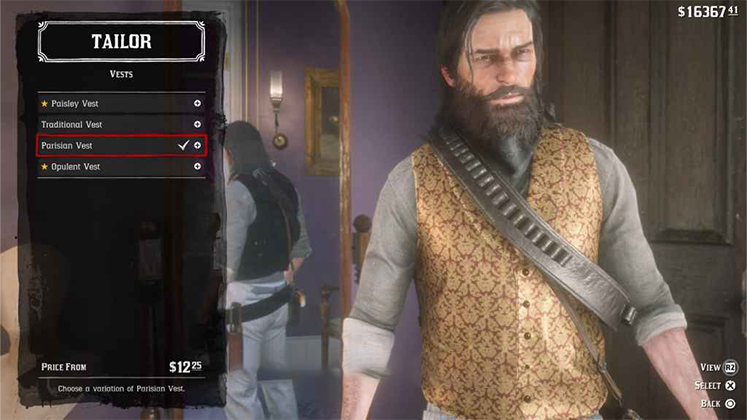 جلیقه&zwnj; Rarision Vest در Red Dead Redemption 2