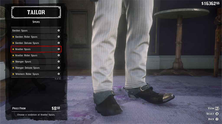 خار چکمه Kneller Spurs در Red Dead Redemption 2