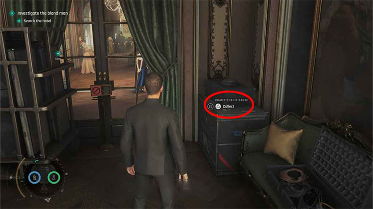 یادگاری: شان قهرمانی (Championship Badge) در بازی First Light 007