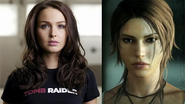 کامیلا لادینگتون در Tomb Raider
