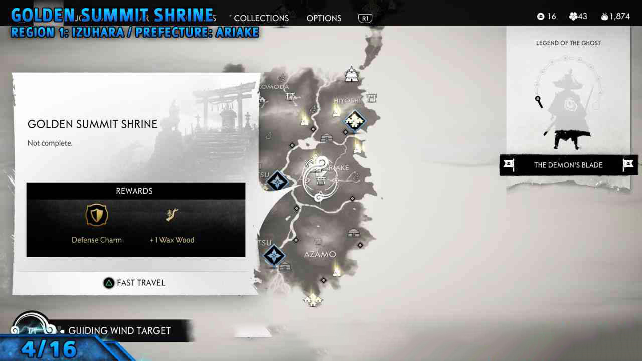 زیارتگاه Shinto شماره 4: زیارتگاه Golden Summit